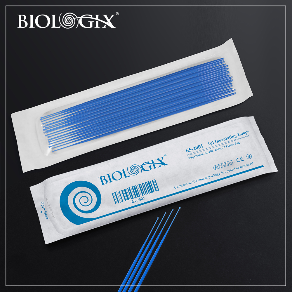巴罗克-1μl接种环，蓝色，吸塑包装，灭菌，20 个/袋，50 袋/箱