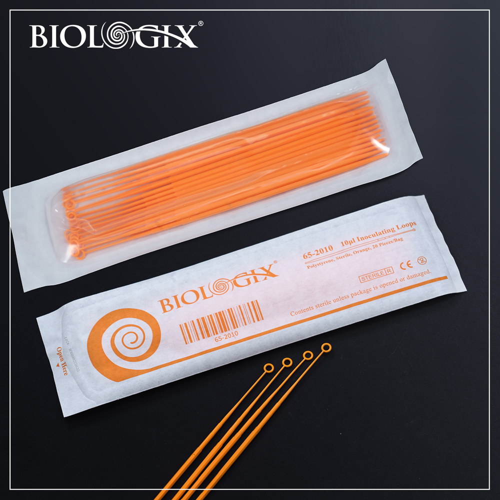 巴罗克-10μl接种环，橘色，吸塑包装，灭菌，20 个/袋，50 袋 / 箱