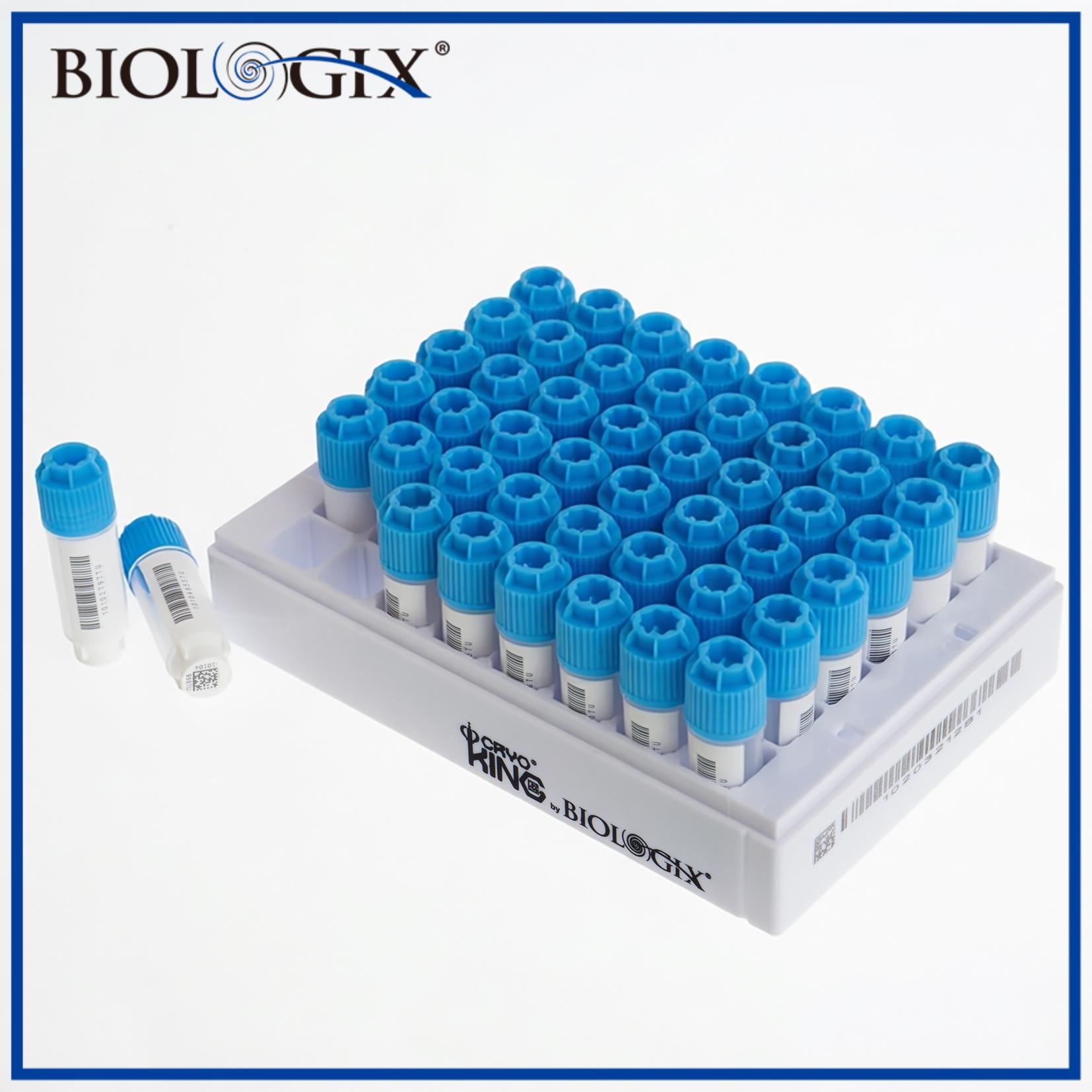 巴罗克-2ml-SBS标准外旋冻存管套装，四码合一，方孔，凸盖，48组冻存管 +1 个板架 / 盒 ，10套/盒，2盒/箱