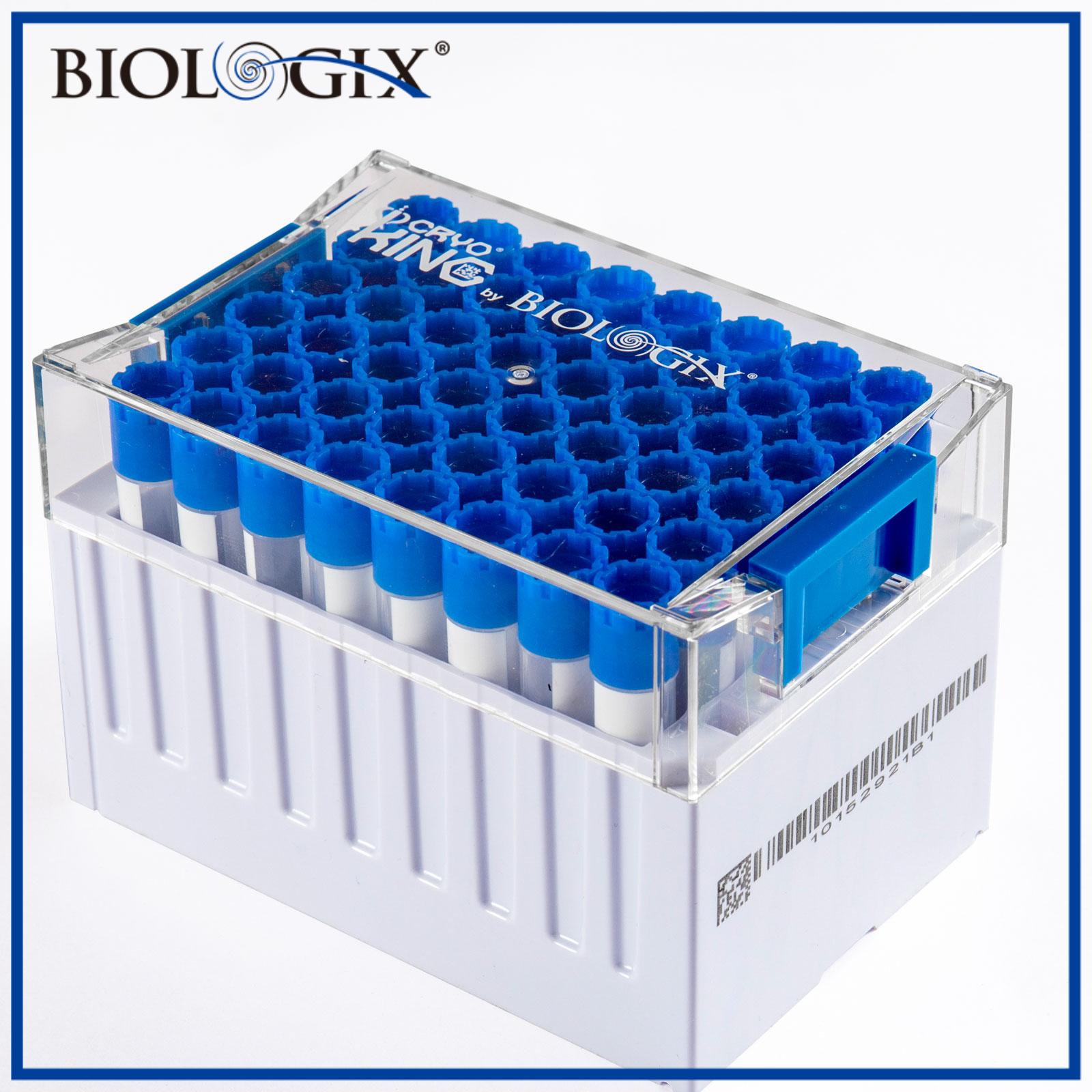 巴罗克-5ml-SBS标准外旋冻存管套装，四码合一，方孔，平盖，48组冻存管 +1 个板架 / 盒 ，6套/盒，2盒/箱