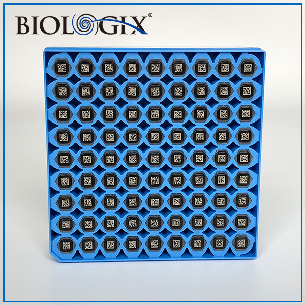 巴罗克-至尊顶配套装，三码合一，2ml外旋冻存管+2英寸PC冻存盒，81格/套，6套/盒，12套/箱
