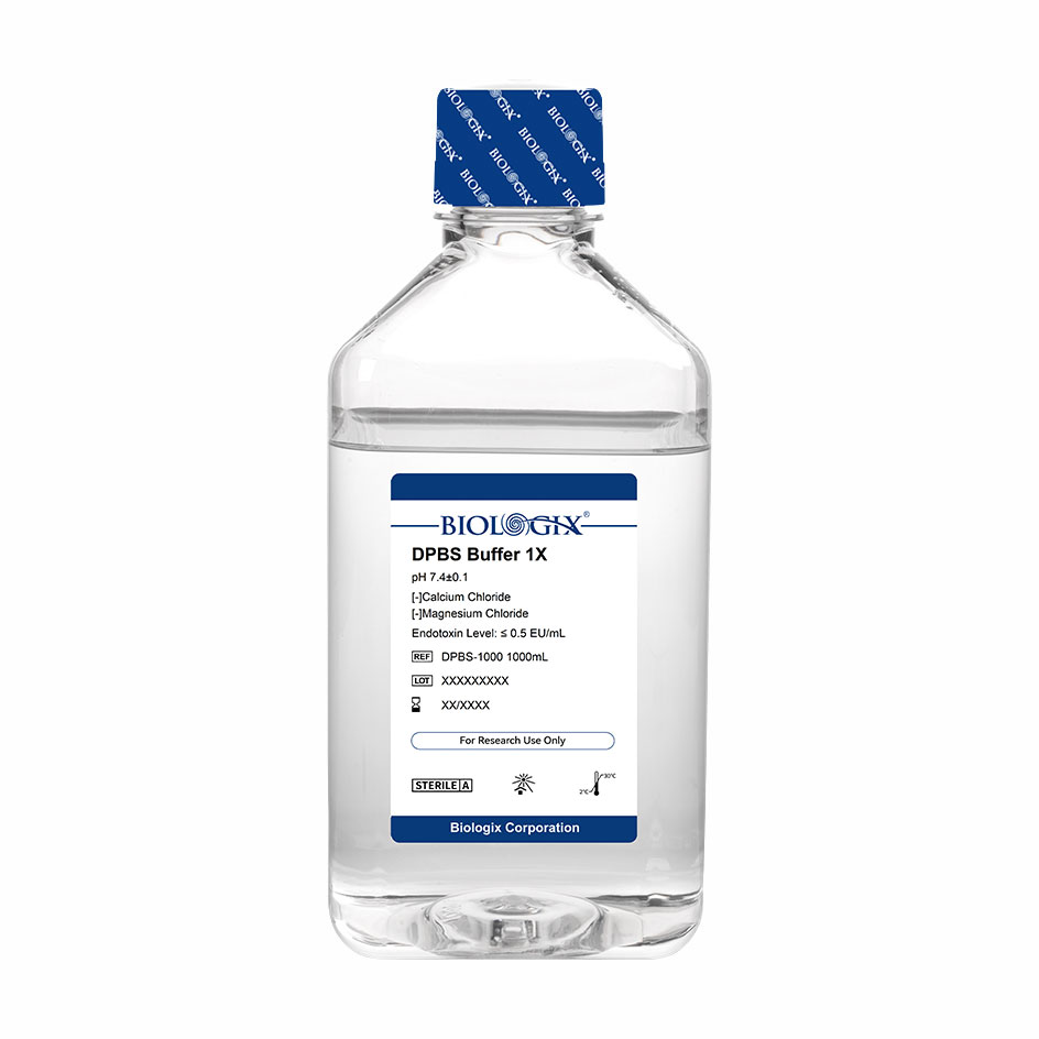 巴罗克-DPBS缓冲液（不含钙镁，1×），pH7.4，无菌，低内毒素，1000ml/瓶，6瓶/箱