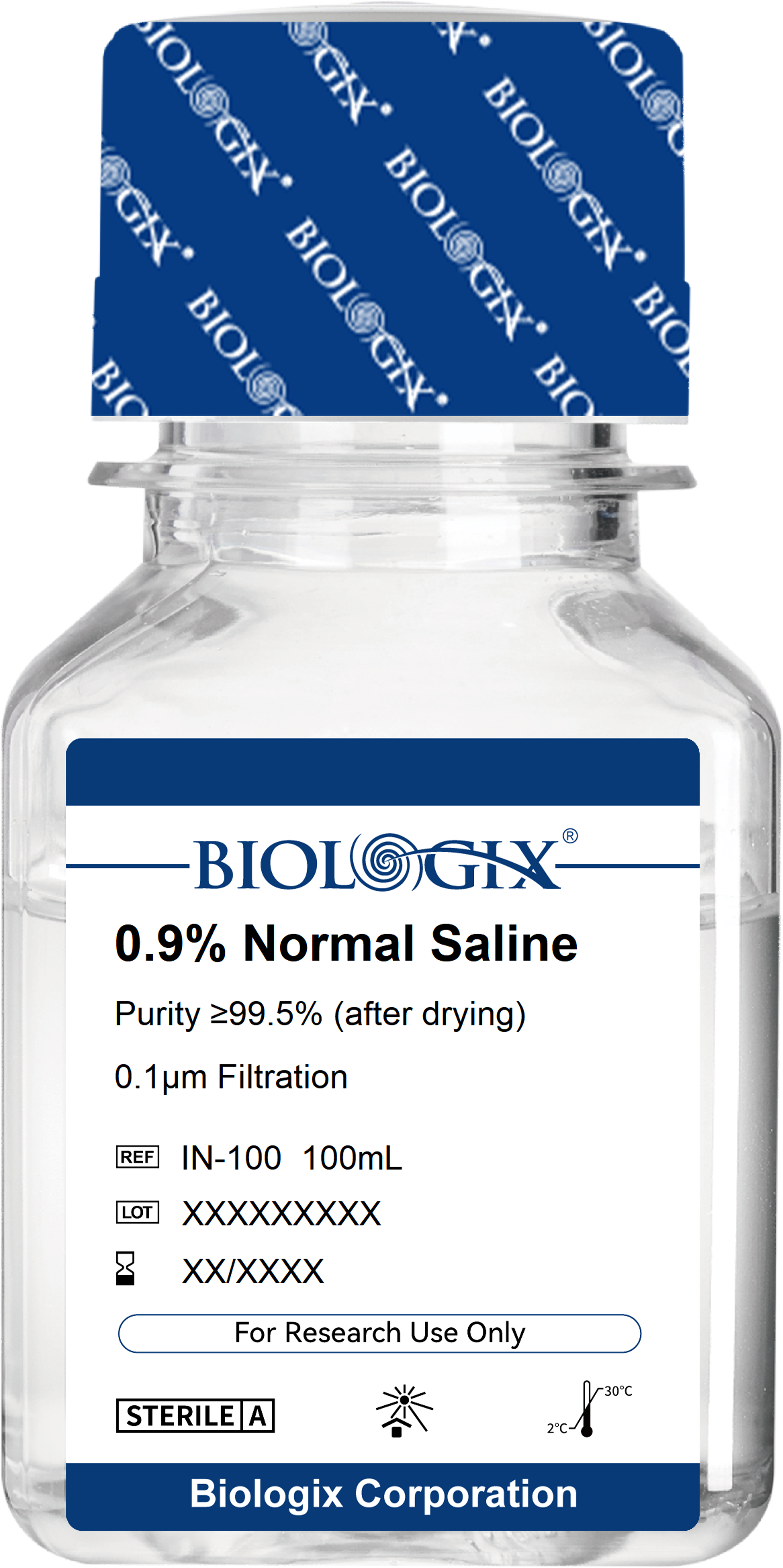 巴罗克-0.9%生理盐水，无菌，100mL/瓶，20瓶/箱