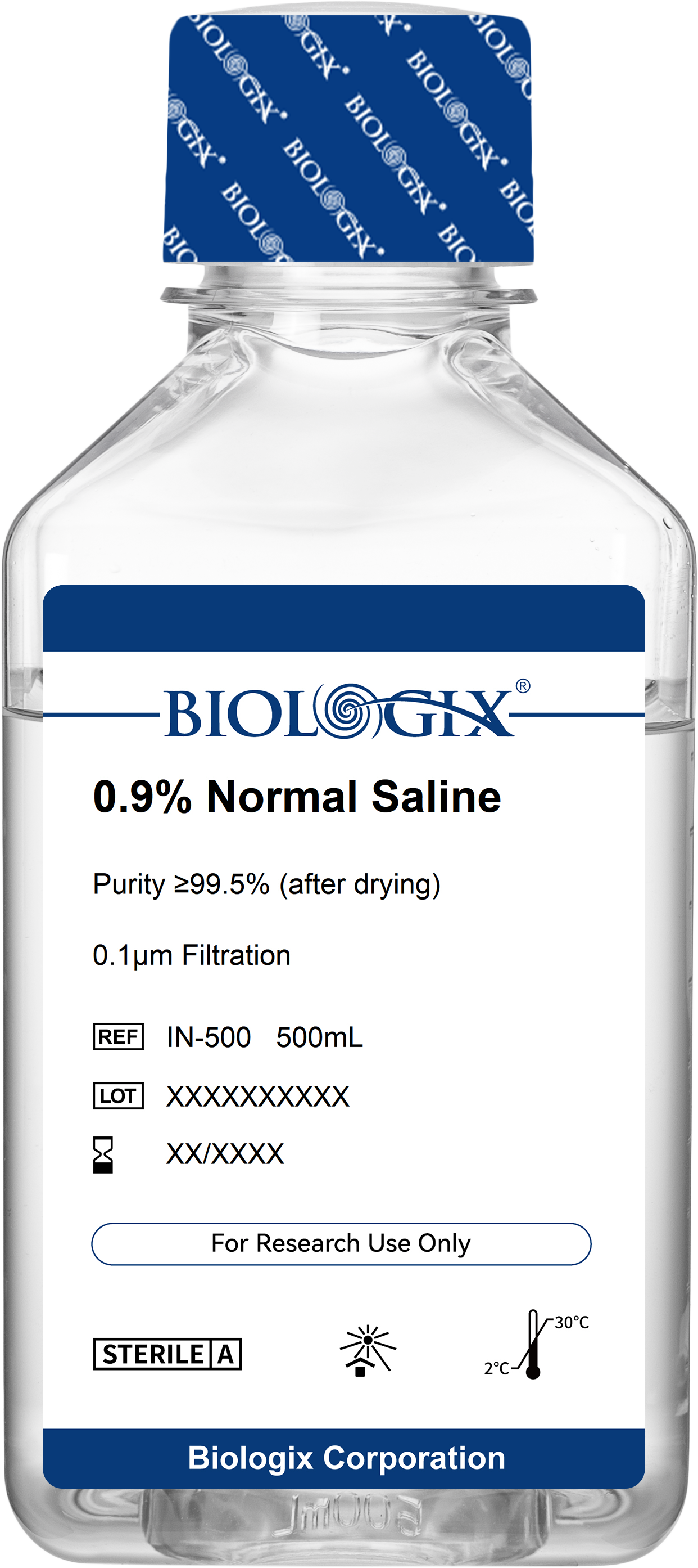 巴罗克-0.9%生理盐水，无菌，500ml/瓶，10瓶/箱