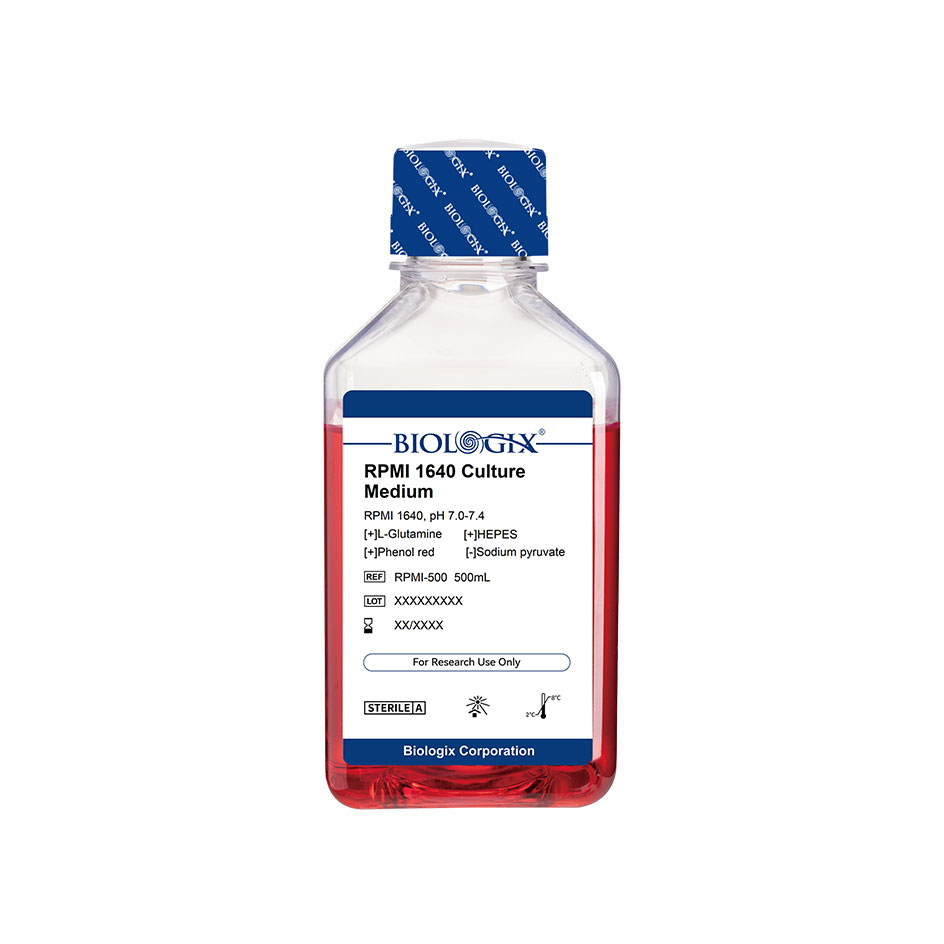 巴罗克-RPMI 1640细胞培养基(1X)，含 HEPES、L-谷氨酰胺、酚红，500ml/瓶，10瓶/箱