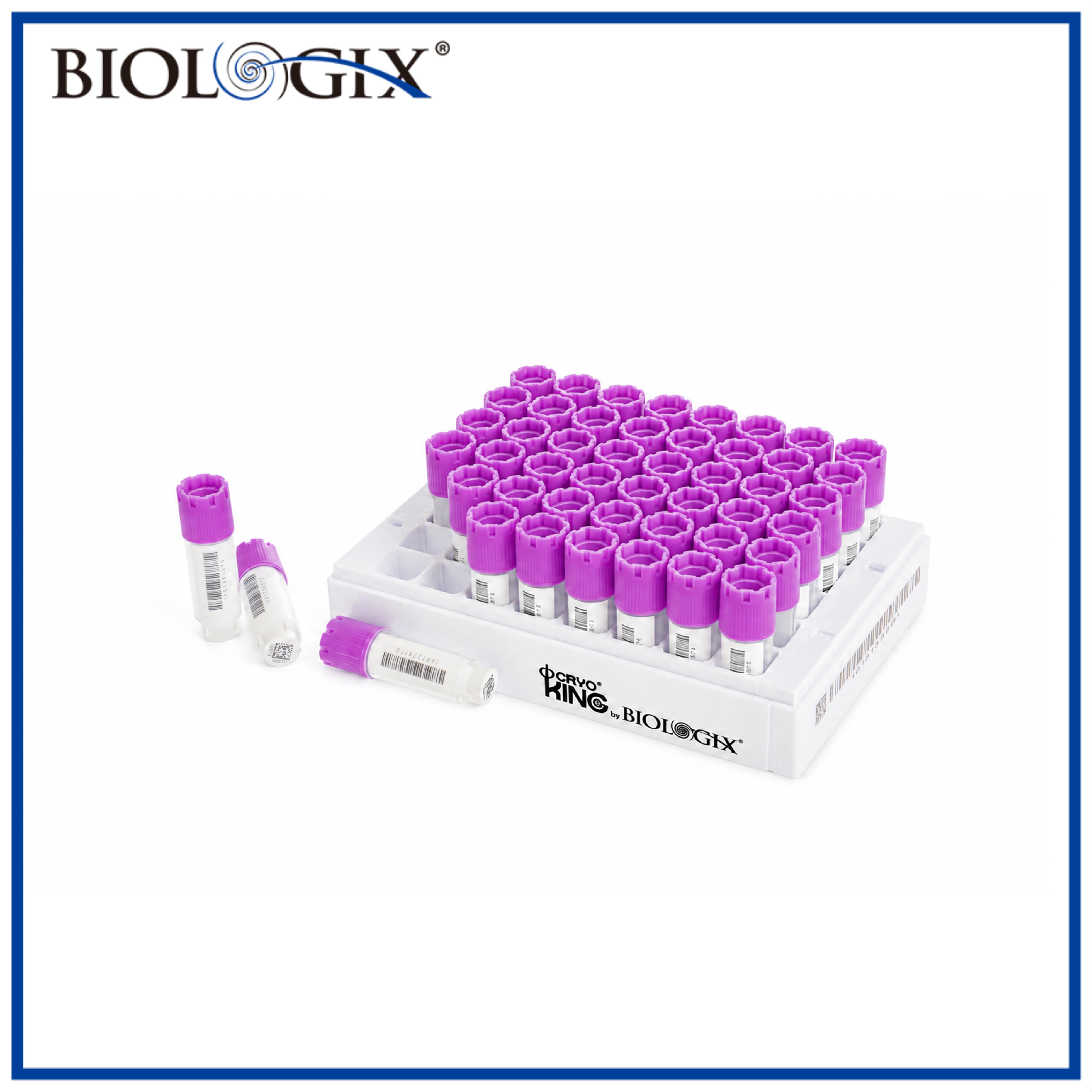 巴罗克-2ml-SBS标准外旋冻存管套装，四码合一，方孔，平盖，48组冻存管 +1 个板架 / 盒 ，10 套/盒，2 盒/箱